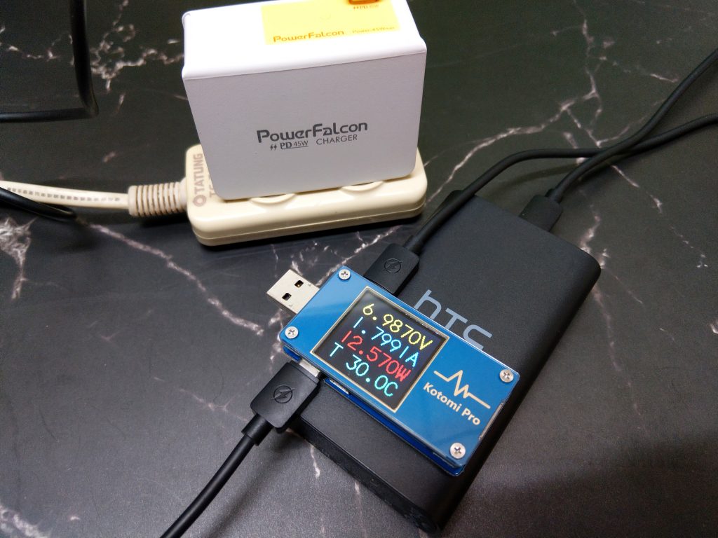 PowerFalcon－PD 45W USB-C充電器、對比小米PD充電器、PD快速充電實測 - 45w, android, apple, dike, ego, htc, htc u11, iphone, iphone 8, iphone 8plus, iphone x, lg, macbook, pd, powerbank, powerdelivery, qc3.0, samsung, 充電器, 快充, 快速充電, 行動電源 - 科技生活 - teXch