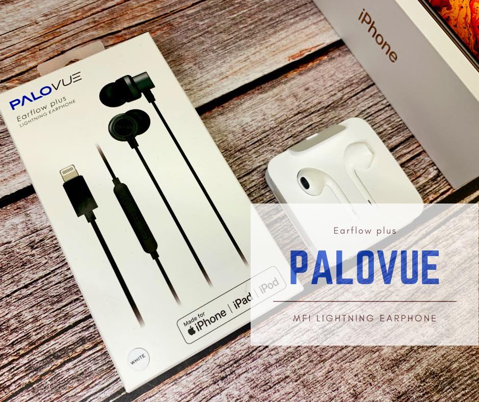 Palovue Earflow plus – iphone 專屬 Lightning 入耳式線控耳機