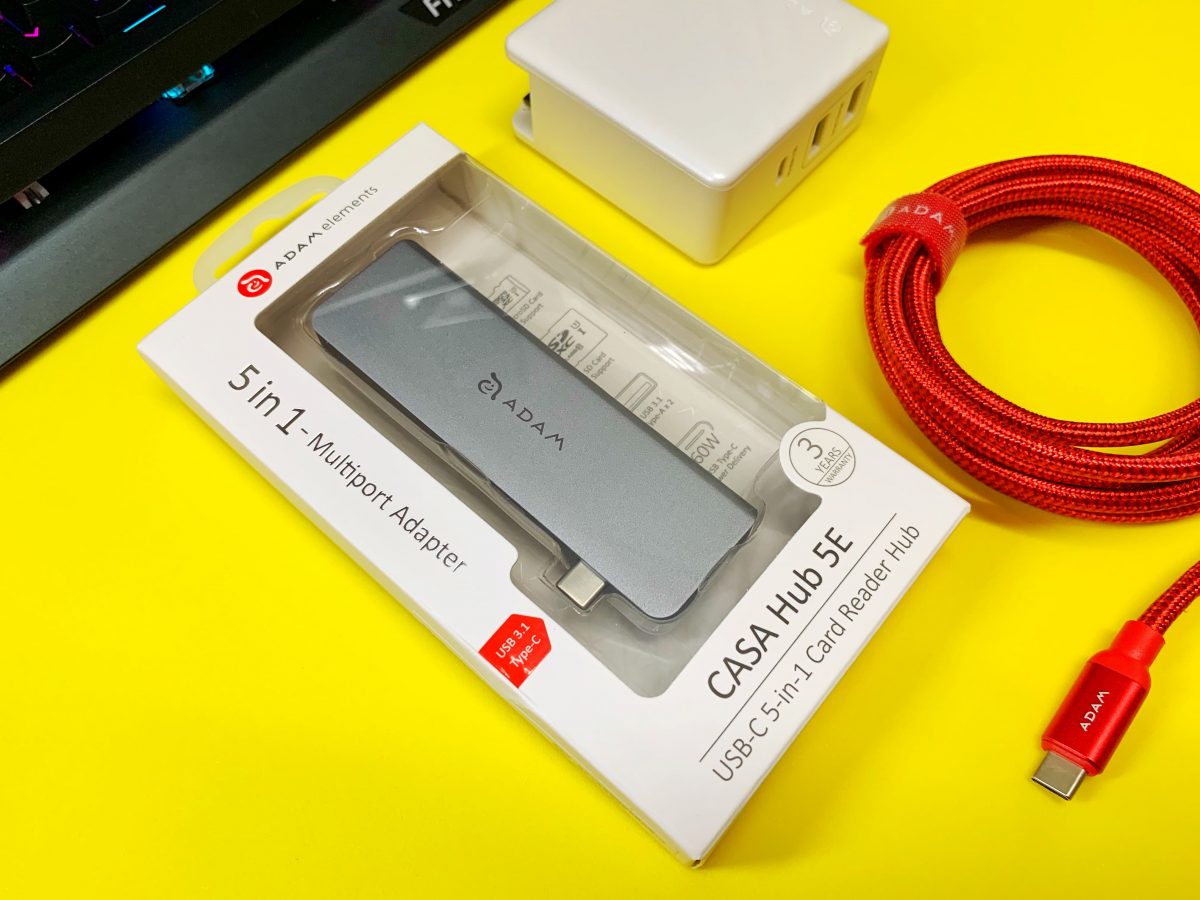 CASA Hub 5E - 五合一集線器開箱實測、適用各種 Type-C 裝置 - adam elements, adam elements ptt, adam elements usb c, adam elements 亞果元素, adam PTT, adam 亞果, CASA Hub 5E, CASA Hub 5E ptt, CASA Hub 5E 使用, CASA Hub 5E 使用心得, CASA Hub 5E 使用心得總結, CASA Hub 5E 評價, macbook, Macbook Air, macbook air 2018 充電器, macbook hub pt, macbook hub ptt, macbook hub 推薦, Macbook pro, macbook pro 13 充電器, macbook pro 15 充電器 usb-c, macbook pro 充電器 type c, TYPE-C Hub, TYPE-C Hub ptt, TYPE-C Hub 充電, TYPE-C Hub 影音 - 科技生活 - teXch