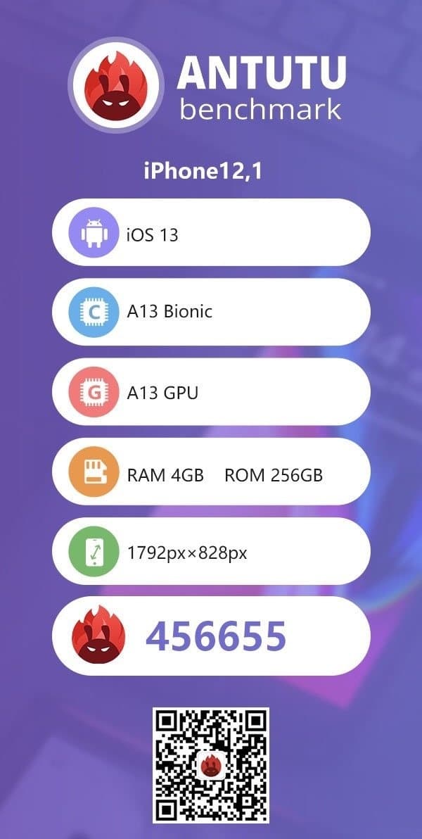 iPhone 11 安兔兔跑分性能測試曝光：證實依舊4G Ram、跑分無法排第一 - a13 apple 跑分, A13 Bionic, A13 Bionic 晶片, a13 安兔兔, a13安兔兔, antutu iphone 11, iphone, iPhone 11, iphone 11 antutu, iPhone 11 Pro, iphone 11 pro antutu, iphone 11 Pro Max, iphone 11 Pro Max ptt, iphone 11 Pro Max ram, iphone 11 Pro Max 安兔兔, iphone 11 Pro Max 跑分, iphone 11 Pro Max安兔兔, iphone 11 Pro Max跑分, iphone 11 Pro ptt, iphone 11 Pro ram, iphone 11 Pro 安兔兔, iPhone 11 Pro 跑分, iphone 11 Pro安兔兔, iphone 11 Pro跑分, iphone 11 ptt, iphone 11 Ram, iphone 11 上市, iphone 11 安兔兔, iphone 11 性能, iphone 11 測試, iphone 11 發表, iphone 11 記憶體, iPhone 11 跑分, iphone 11ptt, iphone 11ram, iphone 11安兔兔, iphone 11性能, iphone 11記憶體, iphone 11跑分, iPhone ptt, iPhone 跑分, iPhone11, iphone11 antutu, iphone11 Pro, iphone11 pro antutu, iphone11 Pro Max, iphone11 pro max ram, iphone11 pro max 跑分, iPhone11 Pro ptt, iphone11 pro ram, iphone11 pro 跑分, iphone11 ptt, iphone11 ram, iphone11 安兔兔, iphone11 性能, iphone11 測試, iphone11 記憶體, iphone11 跑分, iphone11ptt, iphone11安兔兔, iphone11性能, iphone11規格, iphone11記憶體, iphone11跑分, iPhone跑分, Rog Phone2, 安兔兔 ios, 安兔兔 跑分, 安兔兔跑分, 黑鯊2 Pro - 科技生活 - teXch