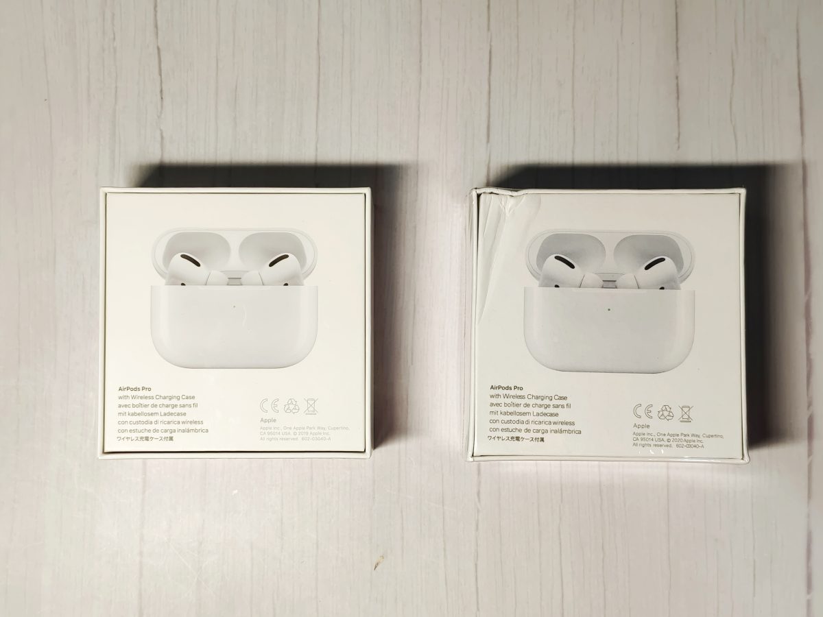 AirPods Pro假貨 vs 真貨