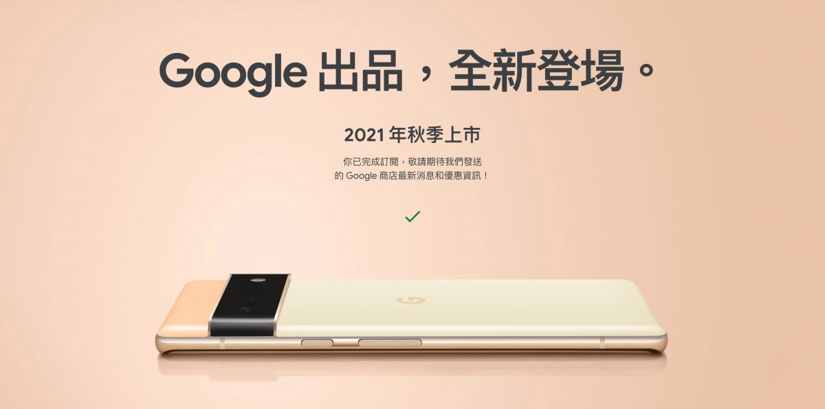 Pixel 6、Pixel 6 Pro上市