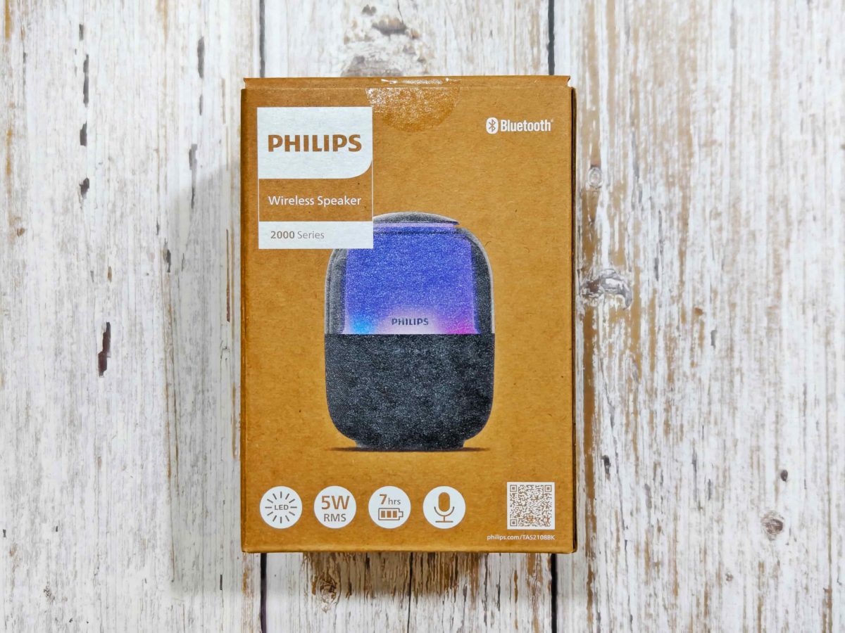 PHILIPS TAS2108BK無線藍牙喇叭開箱 - 低頻飽滿、聲量驚人 - PHILIPS, Philips喇叭, Philips藍牙喇叭, 喇叭推薦, 藍牙喇叭推薦 - 科技生活 - teXch