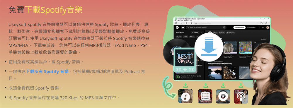 Spotify, UkeySoft Spotify - 科技生活 - teXch UkeySoft Spotify 音樂轉檔器功能解析:下載 Spotify 高音質無損歌曲免會員 - Spotify, UkeySoft Spotify - 科技生活 - teXch