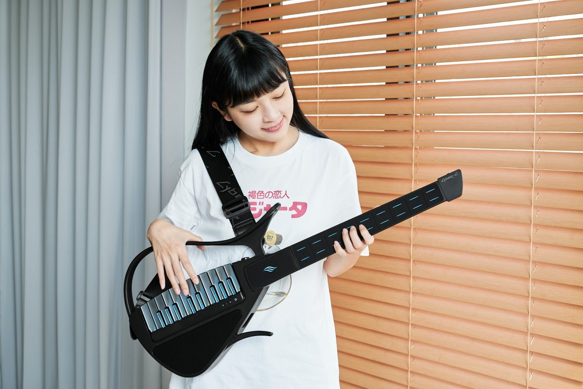 Cyber, enya, 智慧吉他, 樂器 - 科技生活 - teXch Enya Cyber-G 智慧無弦吉他 - 全能多樂器伴奏不求人,模組化設計多合一樂器 - Cyber, enya, 智慧吉他, 樂器 - 科技生活 - teXch