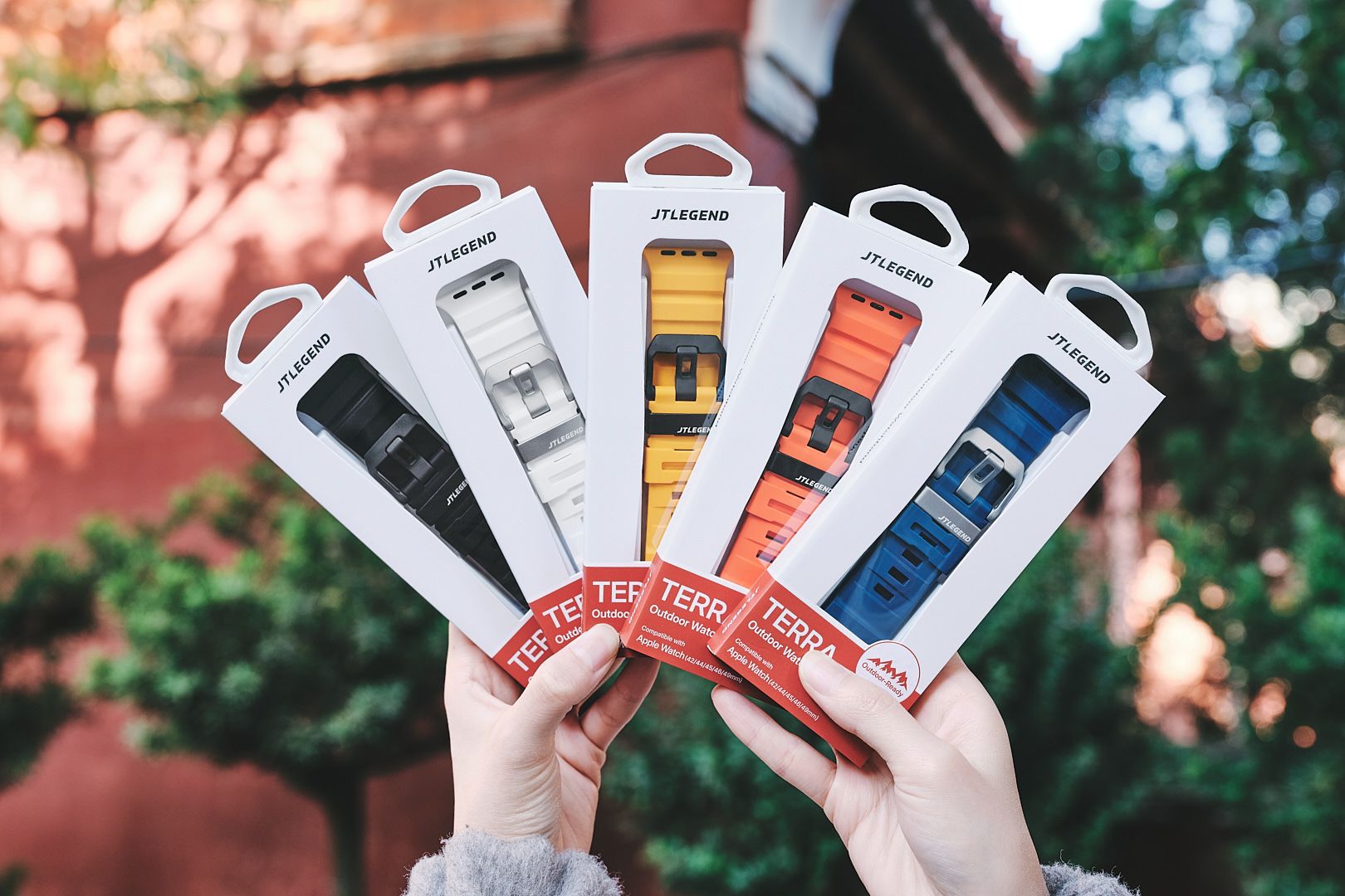 Apple Watch 錶帶、錶殼開箱，JTLEGEND Terra 荒野極境全系列深度使用